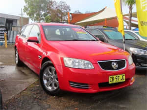 2011 Holden Commodore VE II Omega Sportwagon Red 6 Speed Sports Automatic Wagon