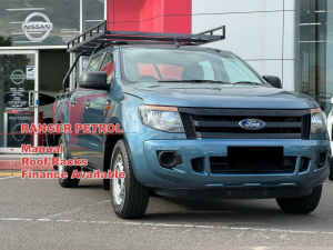 2012 Ford Ranger PX XL Blue 5 Speed Manual Utility