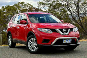 2016 Nissan X-Trail T32 ST X-tronic 2WD Red 7 Speed Constant Variable Wagon