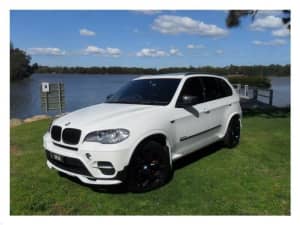 2011 BMW X5 E70 MY12 xDrive 30d Performance Edition White 8 Speed Auto Sequential Wagon