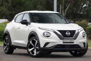 2022 Nissan Juke F16 MY21 ST-L DCT 2WD White 7 Speed Sports Automatic Dual Clutch Hatchback Warwick Farm Liverpool Area Preview