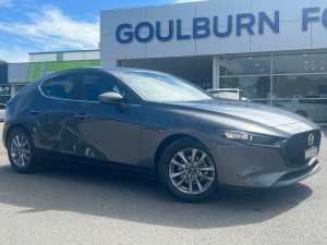 2020 Mazda 3 G20 Pure Grey Sports Automatic Hatchback Greenacre Bankstown Area Preview