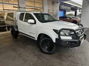 2017 Holden Colorado RGH82H53275 LS 4x4 White Manual Cab Chassis