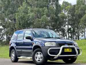 2002 Ford Escape XLS (4x4) BA 4 Speed Automatic Wagon Low Kms Log Books 