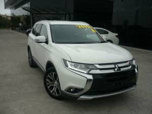 2017 Mitsubishi Outlander ZK MY17 LS 2WD White 6 Speed Constant Variable Wagon Caloundra West Caloundra Area Preview