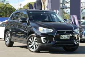 2014 Mitsubishi ASX XB MY15 LS 2WD Black 6 Speed Constant Variable SUV Warwick Farm Liverpool Area Preview