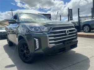 2023 Ssangyong Musso XLV Q261 MY24 Ultimate Amazonian Green 6 Speed Automatic Crew Cab Pickup