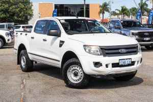 2014 Ford Ranger PX XL White 6 Speed Sports Automatic Utility