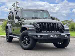 2022 Jeep Wrangler JL MY22 Unlimited Night Eagle Green 8 Speed Automatic Hardtop