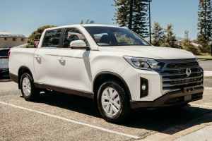 2023 Ssangyong Musso Q261 MY24 ELX Crew Cab XLV Grand White 6 Speed Sports Automatic Utility