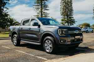 2023 Ford Ranger P703 MY22 XLT Meteor Grey 10 Speed Automatic Utility