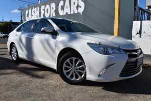 2016 Toyota Camry Altise White Constant Variable Sedan