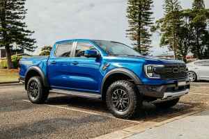 2023 Ford Ranger P703 MY22 Raptor Blue Lightning 10 Speed Automatic Utility