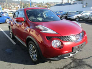 2017 Nissan Juke F15 Series 2 Ti-S X-tronic AWD Red 1 Speed Constant Variable Hatchback