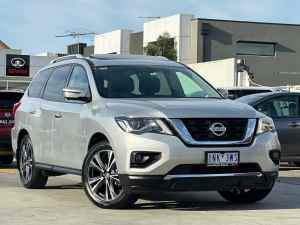 2018 Nissan Pathfinder R52 Series II MY17 Ti X-tronic 4WD Silver 1 Speed Constant Variable Wagon