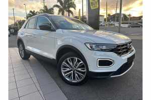 2021 Volkswagen T-ROC A11 MY21 110TSI Style White 8 Speed Sports Automatic Wagon