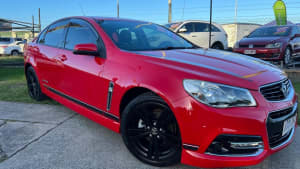 2015 Holden Commodore VF MY15 SV6 Storm Red 6 Speed Automatic Sedan