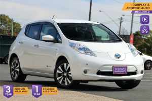 2017 Nissan Leaf AZE0 X THANKS EDITION (30kWh) White Reduction Gear Hatchback