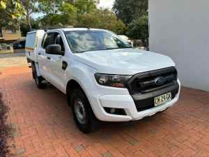 2017 Ford Ranger PX MkII MY17 Update XL 3.2 (4x4) White 6 Speed Automatic Crew Cab Chassis