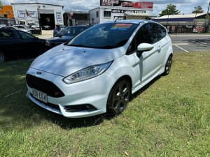 2017 Ford Fiesta WZ ST White 6 Speed Manual Hatchback Clontarf Redcliffe Area Preview