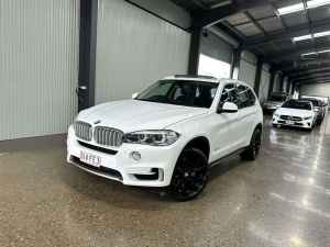 2014 BMW X5 F15 xDrive25d White 8 Speed Automatic Wagon