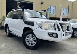 2008 Toyota Landcruiser VDJ200R GXL (4x4) White 6 Speed Automatic Wagon Capalaba Brisbane South East Preview