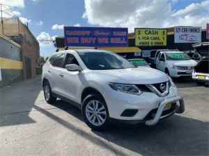 2014 Nissan X-Trail T32 ST (4x4) White Continuous Variable Wagon