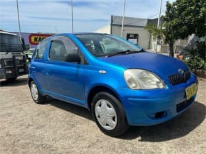 2004 Toyota Echo NCP10R Blue 4 Speed Automatic Hatchback