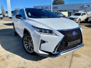 2016 Lexus RX GYL25R RX450h - F Sport White 6 Speed Constant Variable Wagon Greenacre Bankstown Area Preview