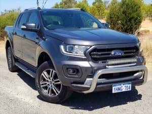 2021 Ford Ranger PX MkIII 2021.75MY Wildtrak Grey Double Cab Pick Up