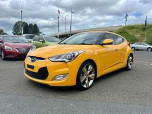 2014 Hyundai Veloster FS3 Yellow 6 Speed Auto Dual Clutch Coupe