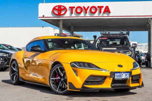 2020 Toyota Supra J29 GR GTS Silverstone Yellow 8 Speed Sports Automatic Coupe
