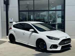2017 Ford Focus LZ RS AWD White 6 Speed Manual Hatchback