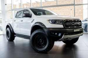 2020 Ford Ranger PX MkIII 2020.25MY Raptor White 10 Speed Sports Automatic Double Cab Pick Up