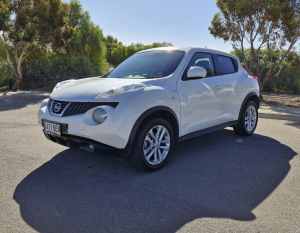 2014 Nissan Juke F15 MY14 ST 2WD White 1 Speed Constant Variable Hatchback Murray Bridge Murray Bridge Area Preview