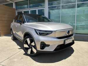 2023 Volvo XC40 XZ MY24 Recharge AWD Twin Pure Electric Silver 1 Speed Automatic Wagon