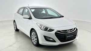 2013 Hyundai i30 GD Active White 6 Speed Sports Automatic Hatchback
