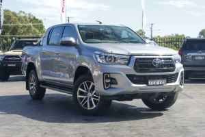 2019 Toyota Hilux GUN126R SR5 Double Cab Silver 6 Speed Sports Automatic Utility