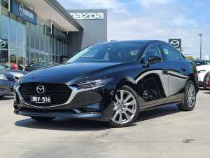 2020 Mazda 3 BP2SLA G25 SKYACTIV-Drive Astina Black 6 Speed Sports Automatic Sedan