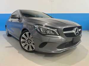2017 Mercedes-Benz CLA-Class C117 808MY CLA220 d DCT Grey 7 Speed Sports Automatic Dual Clutch Coupe