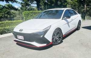 2022 Hyundai i30 CN7.V1 MY22 N Premium With Sunroof White 8 Speed Automatic Sedan North Lakes Pine Rivers Area Preview