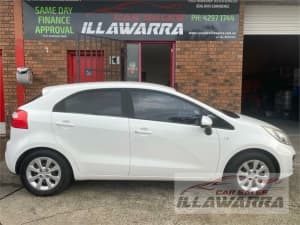 2012 Kia Rio UB MY13 S White 4 Speed Automatic Barrack Heights Shellharbour Area Preview