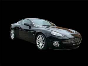2002 Aston Martin V12 Vanquish Black 6 Speed Sequential Manual Coupe
