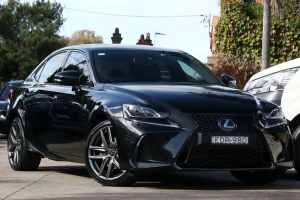 2019 Lexus IS300H AVE30R MY17 F Sport Hybrid Graphite Continuous Variable Sedan
