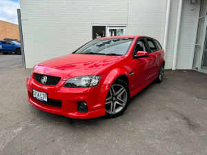 2011 Holden Commodore VE II SV6 Sportwagon Red 6 Speed Sports Automatic Wagon
