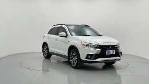 2019 Mitsubishi ASX XC MY19 Exceed (2WD) White Continuous Variable Wagon