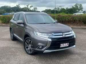 2015 Mitsubishi Outlander ZK MY16 LS 4WD Grey 6 Speed Constant Variable Wagon