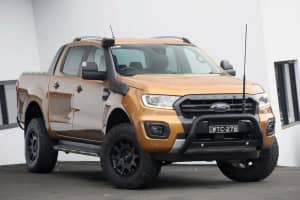 2020 Ford Ranger PX MkIII 2020.25MY Wildtrak Orange 6 Speed Sports Automatic Double Cab Pick Up