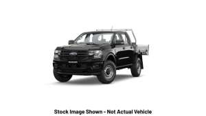2024 Ford Ranger PY 2024.00MY XL Ebony Cloth 6 Speed Sports Automatic Double Cab Chassis