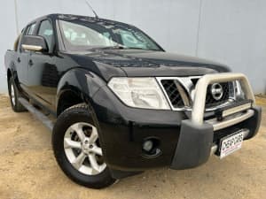 2012 Nissan Navara D40 MY12 ST (4x4) Black 6 Speed Manual Dual Cab Pick-up Hoppers Crossing Wyndham Area Preview